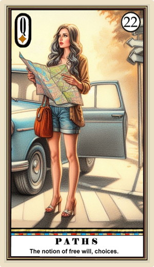 READING LENORMAND TAROT CARDS