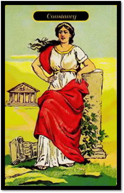 GYPSY ORACLE TAROT, CONSTANCY MEANING