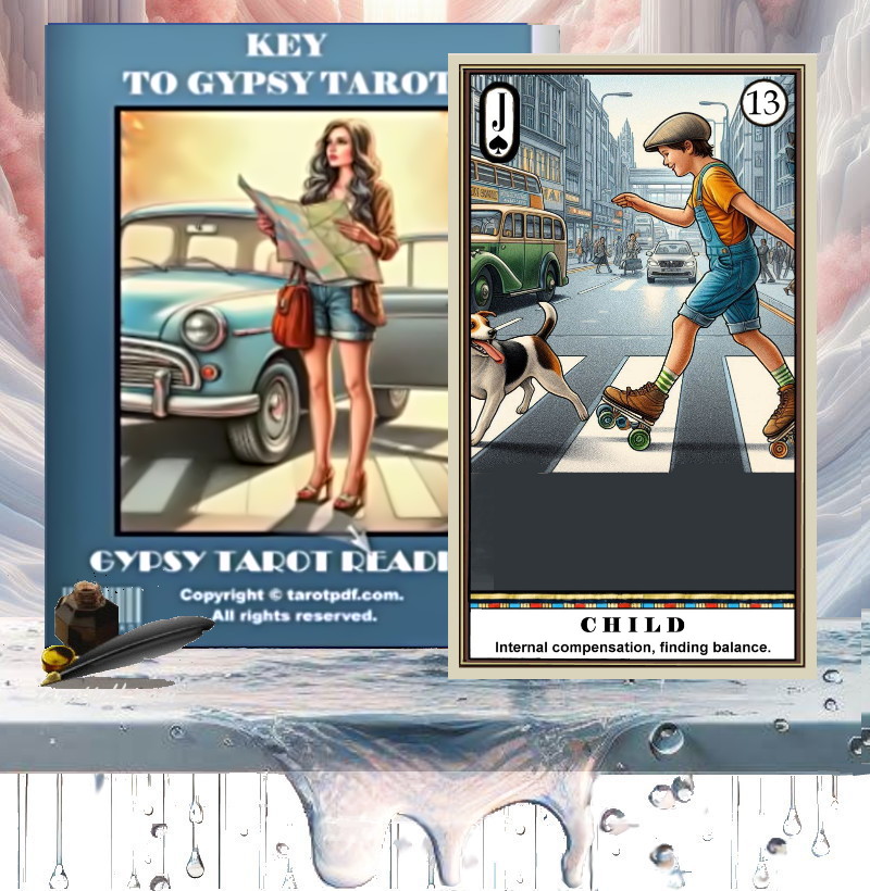 ART DECO STYLE GYPSY TAROT READING