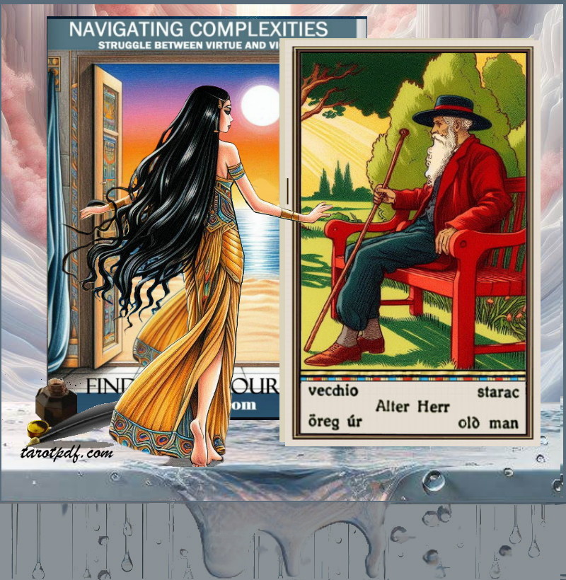 ART DECO STYLE GYPSY TAROT READING