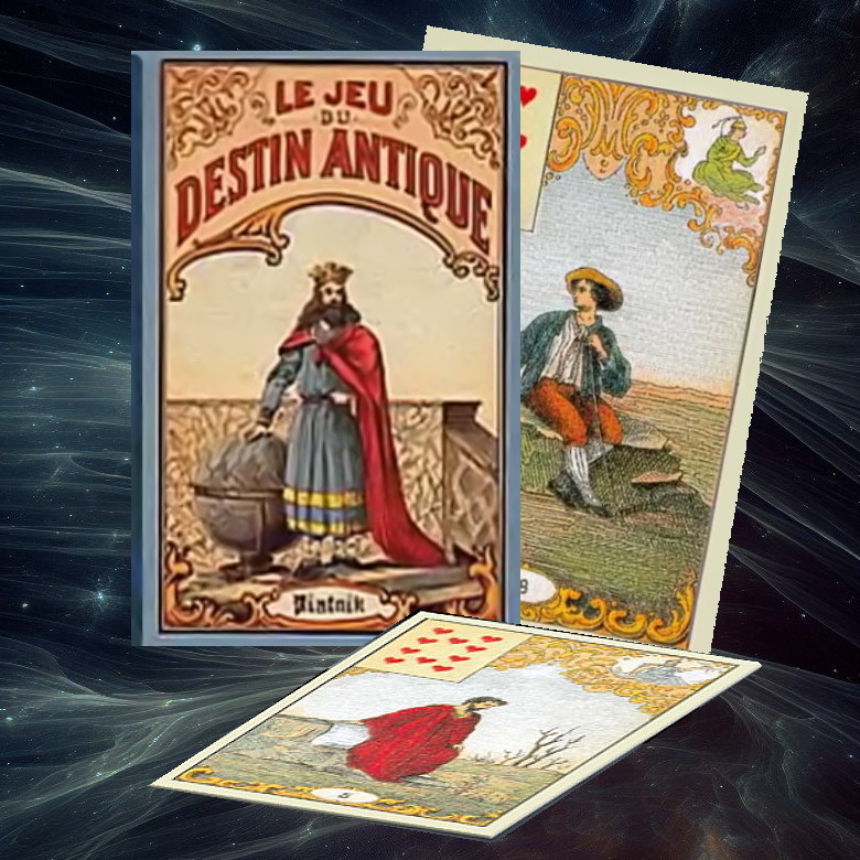 Le Jeu Du Destin Antique Tarot 32-Card by Piatnik.