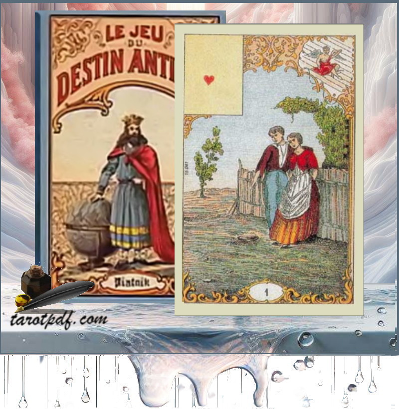 LE JEU DU DESTIN ANTIQUE TAROT BY PIATNIK