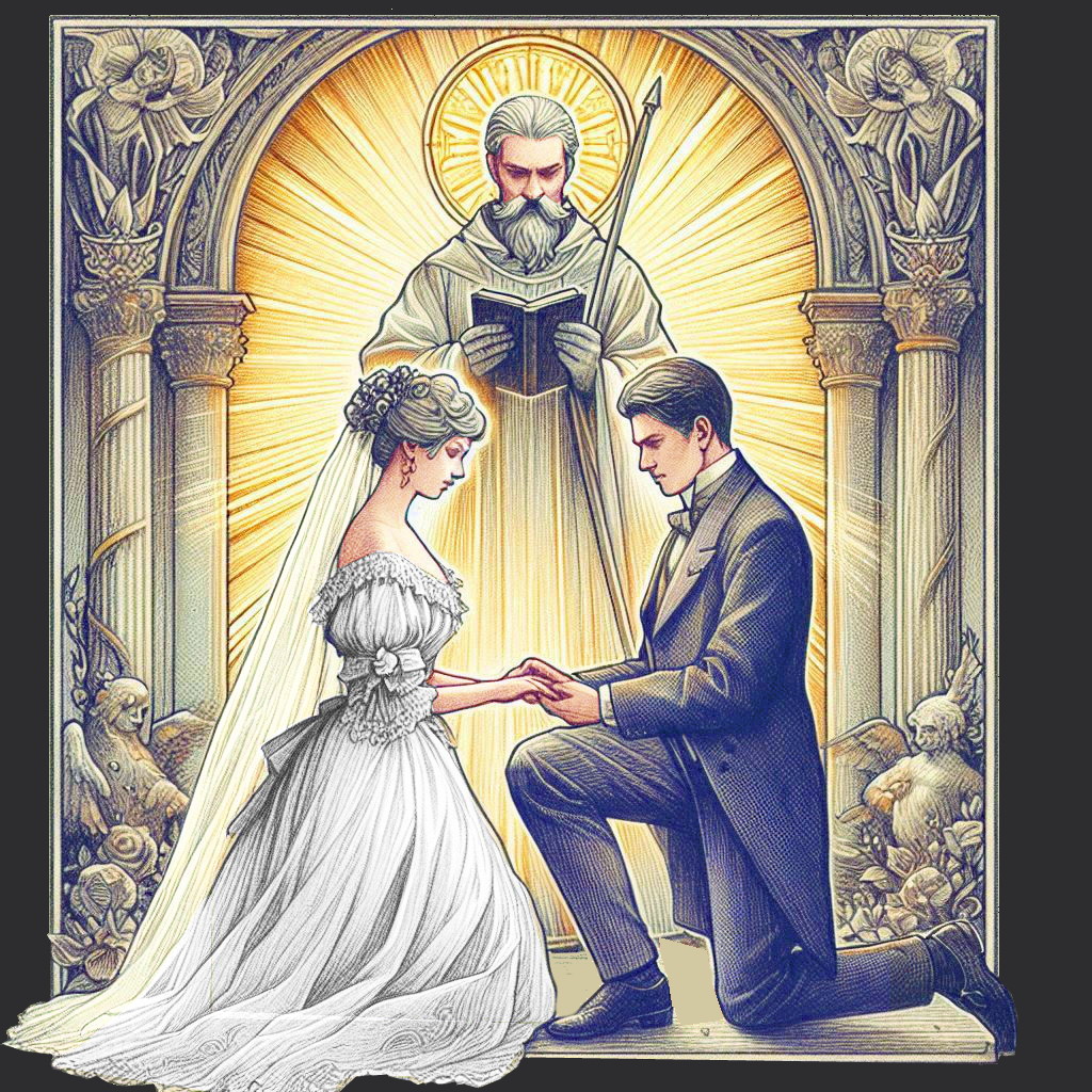 THE CARD OF WEDDING: Teaches Balance, a way to a happier life.